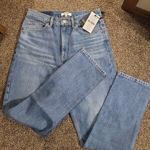 Re/done denim 70's Stovepipe Jean's size 28